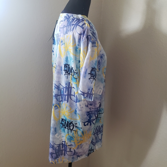 Mens Fresh Prints of Belair Graffiti Graphic Tee - Picture 8 of 11